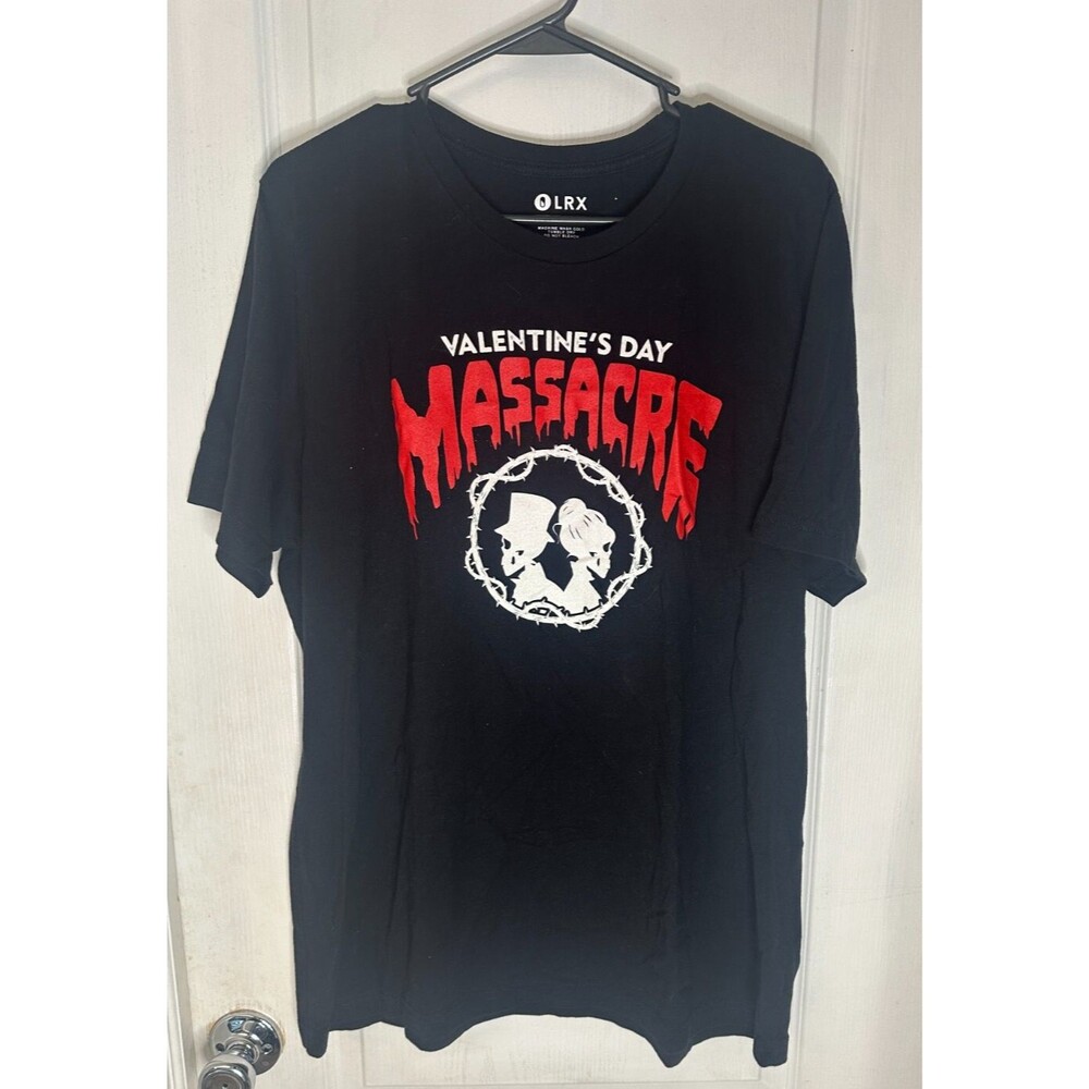 Valentine's Day Massacre‎ Black T-Shirt Size XL